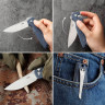 Складной нож GANZO FIREBIRD FH926-GY серый